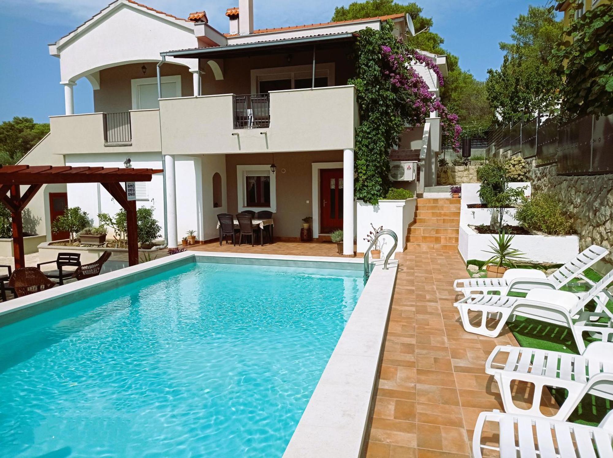 Villa Niko With Private Swimming Pool Zadar Bagian luar foto
